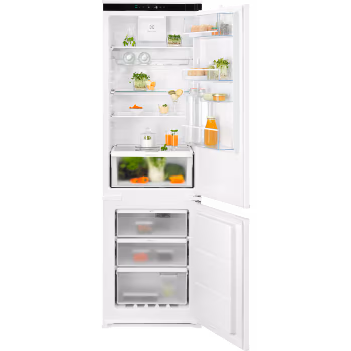 Electrolux vgradni hladilnik LNG7TE18S, no frost, e energijski razred, visina 177 cm, fast freeze, multi flow, tiho delovanje, prostornina 270 l