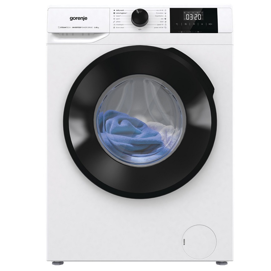 GORENJE pralni stroj WPAM74A1T, Energijski razred A, 1400 obr/min, 7 kg, prosmart inverter motor, steamtech
