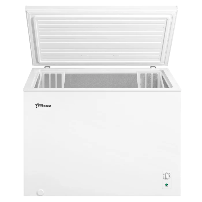 starcrest-chest-freezer-scf-293whe-class-e-293l-capacity-convertible-system-fridge-function-adjustable-thermostat-white-487391