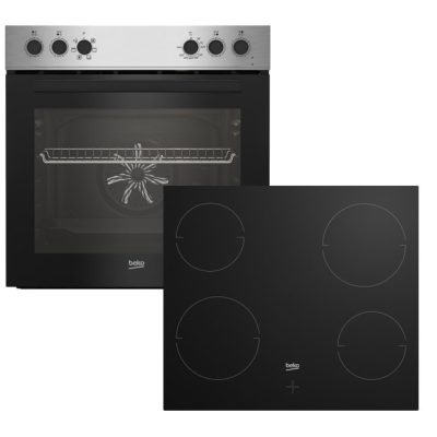 BEKO pečica BBUE110N0X in steklokeramična plošča EH9630XHN